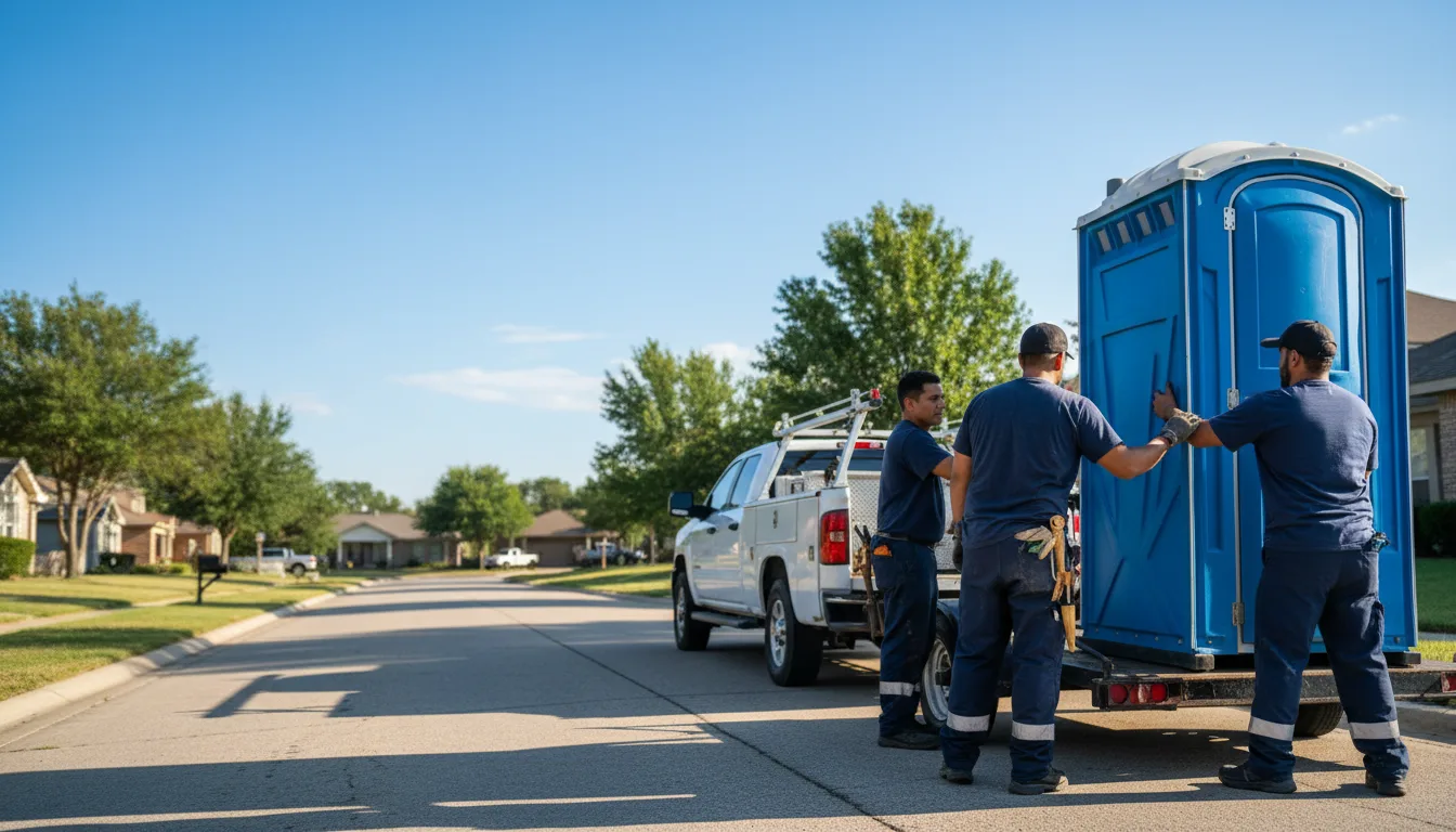 Portable Toilet Rental in Fredonia, KS near me